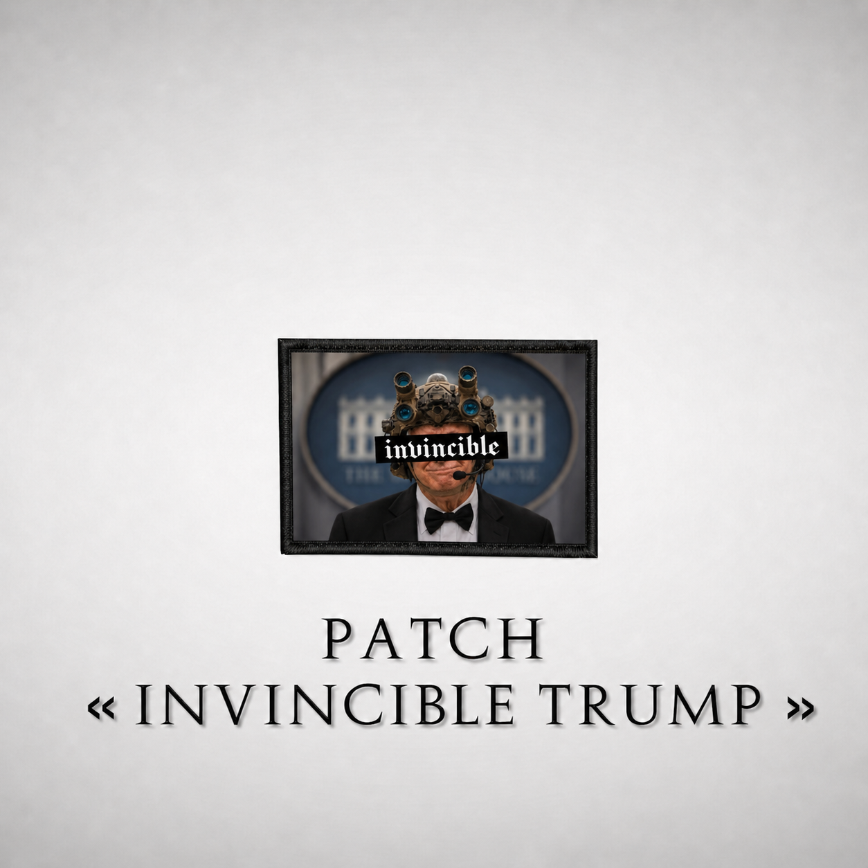 PATCH  « INVINCIBLE TRUMP »