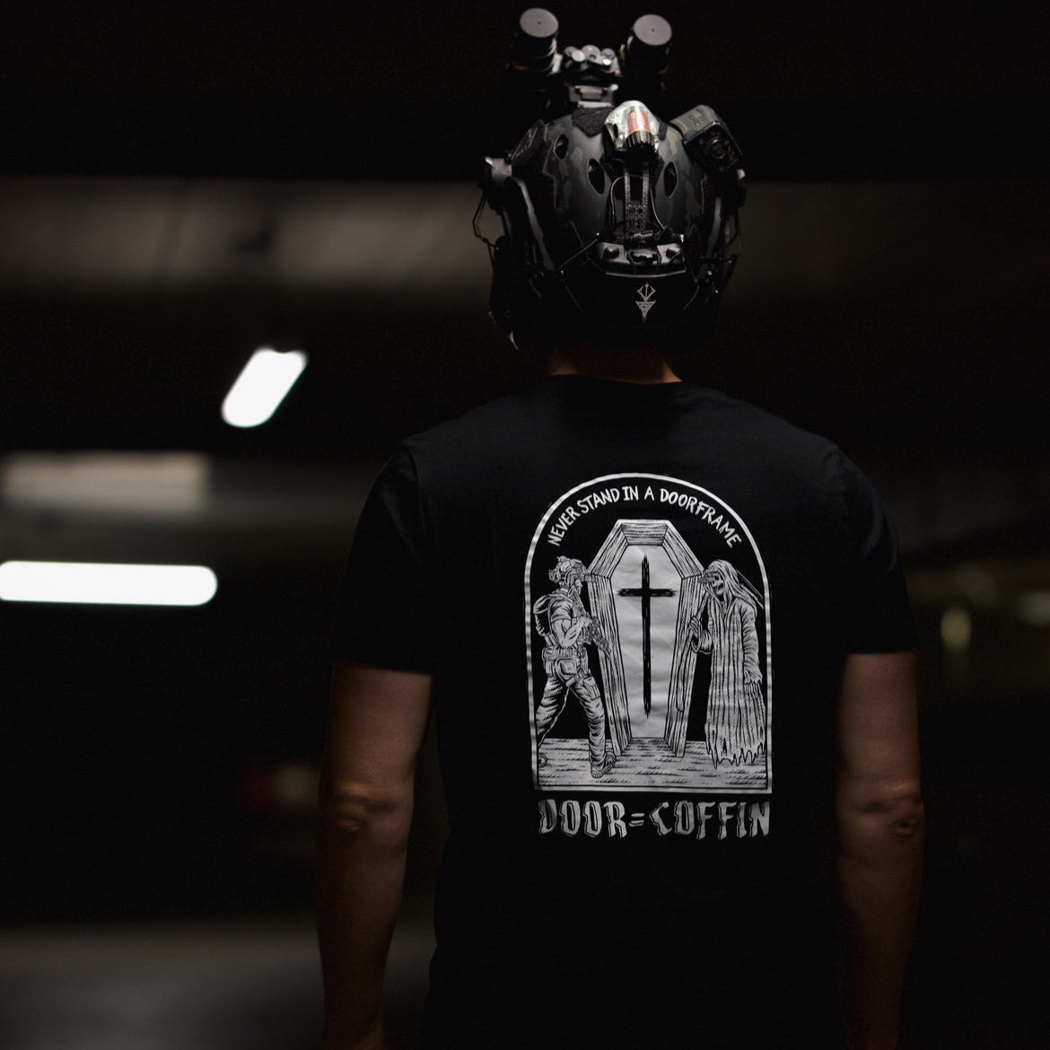 T-SHIRT 🚪 DOOR = COFFIN ⚰️