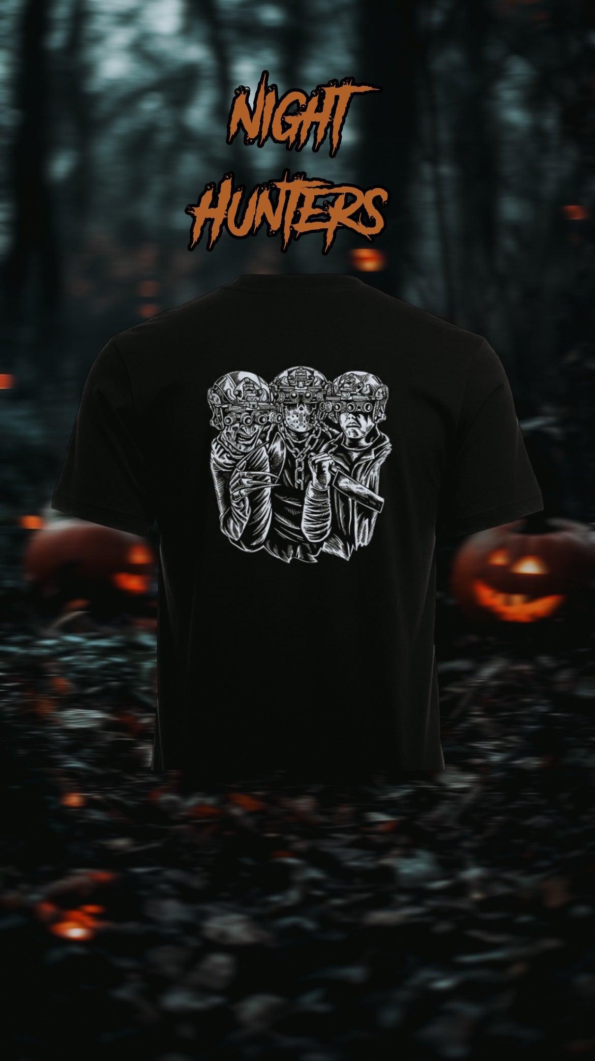 T-Shirt NIGHT HUNTERS 🎃