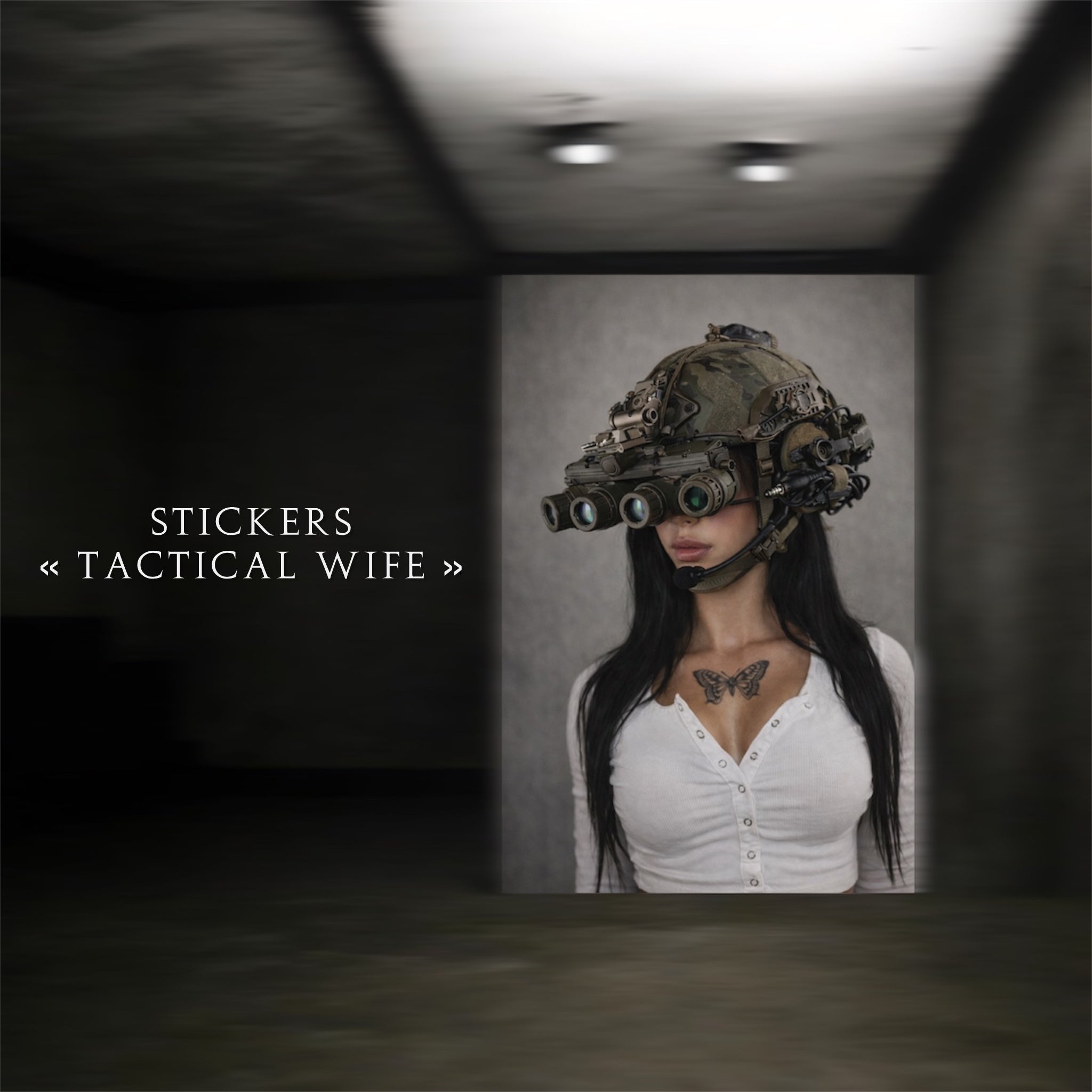 Stickers « TACTICAL WIFE»