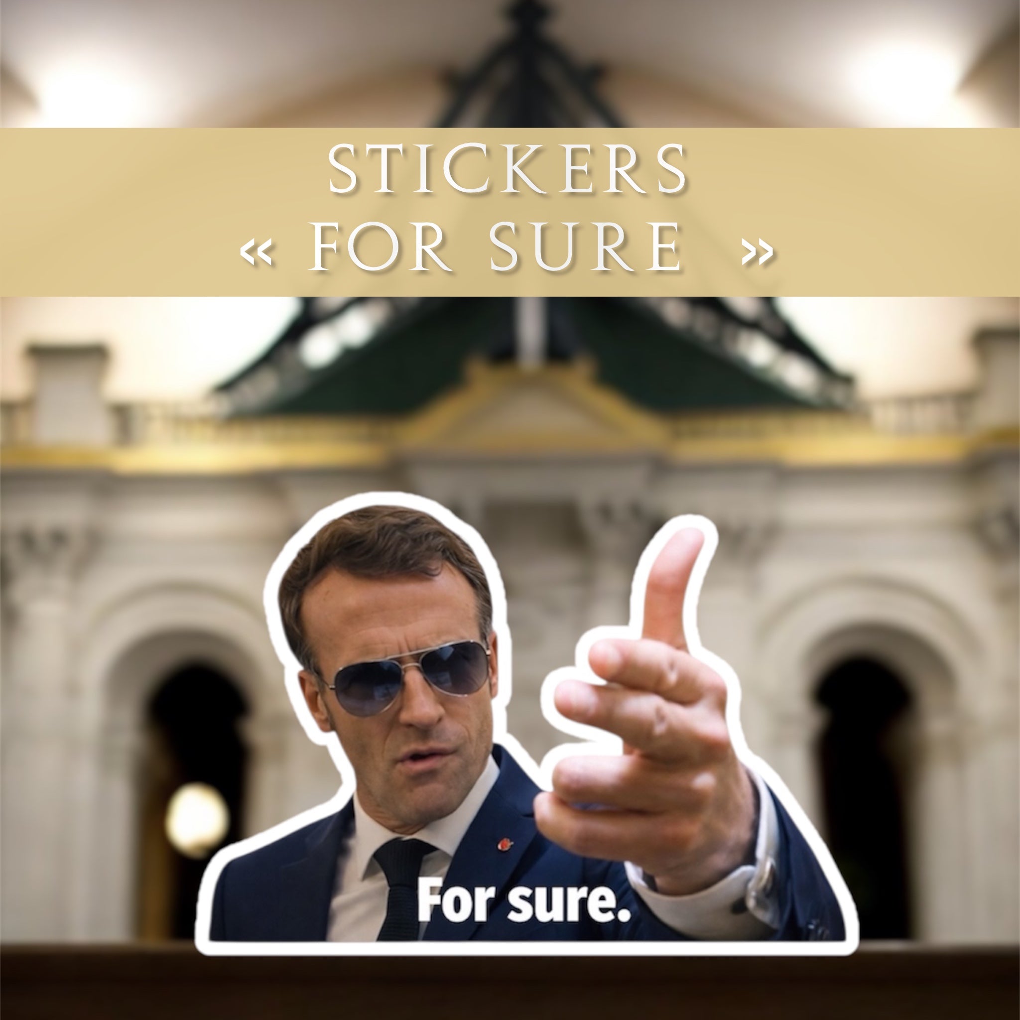 Stickers « FOR SURE »